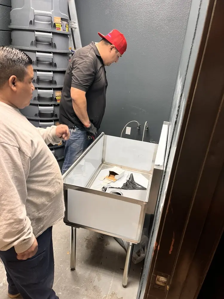 Commercial plumbing and sink installation in Upper Vailsburg